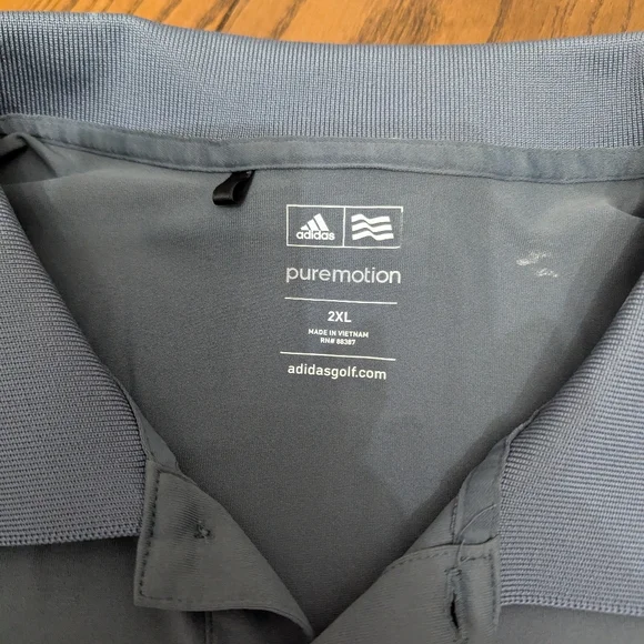 🌟Adidas Pure Motion Coolmax Polo 2XL. GUC. Tournament Shirt . Womans Craigowan - Picture 2 of 5